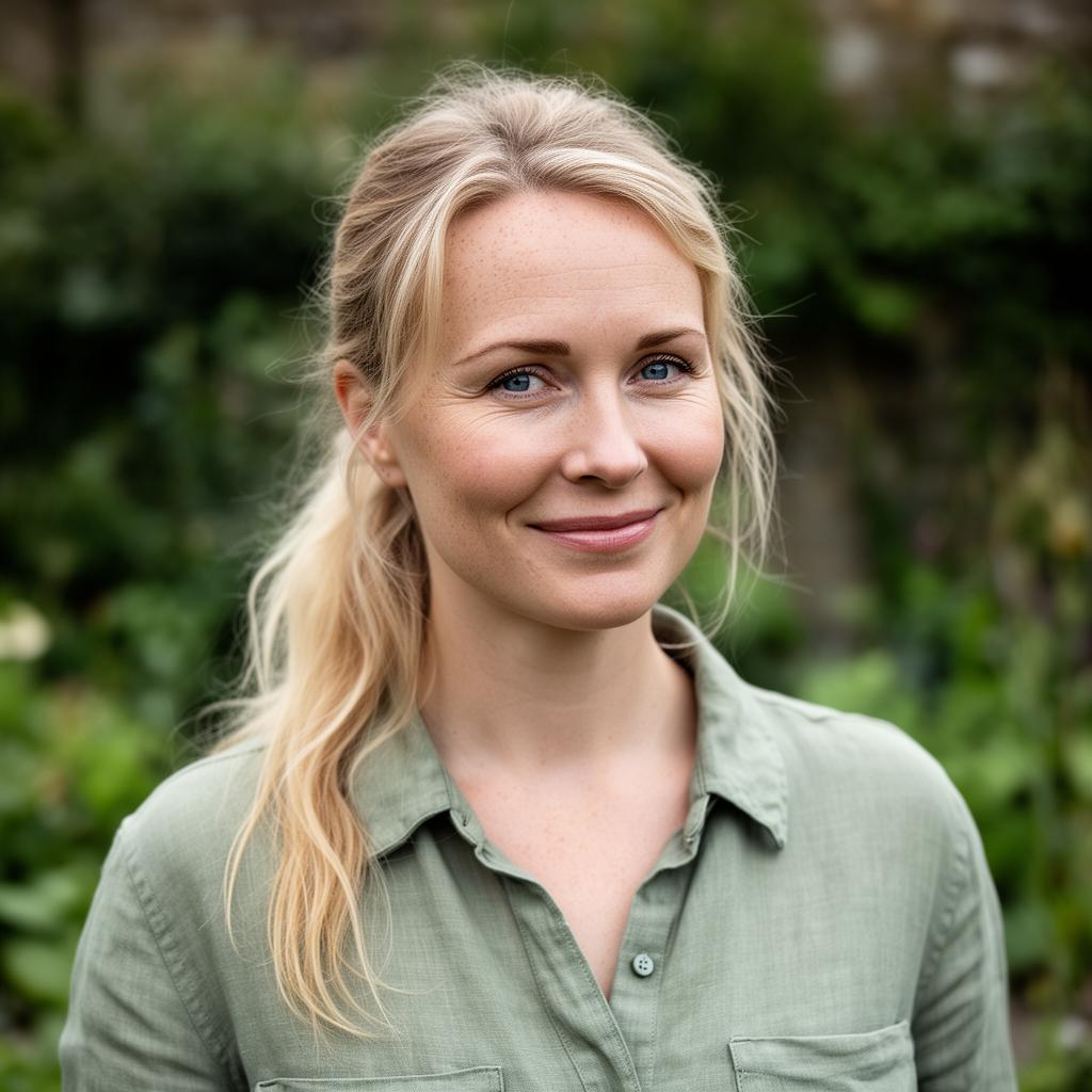 Portrait of Katarina, Gardener · Planting specialist
