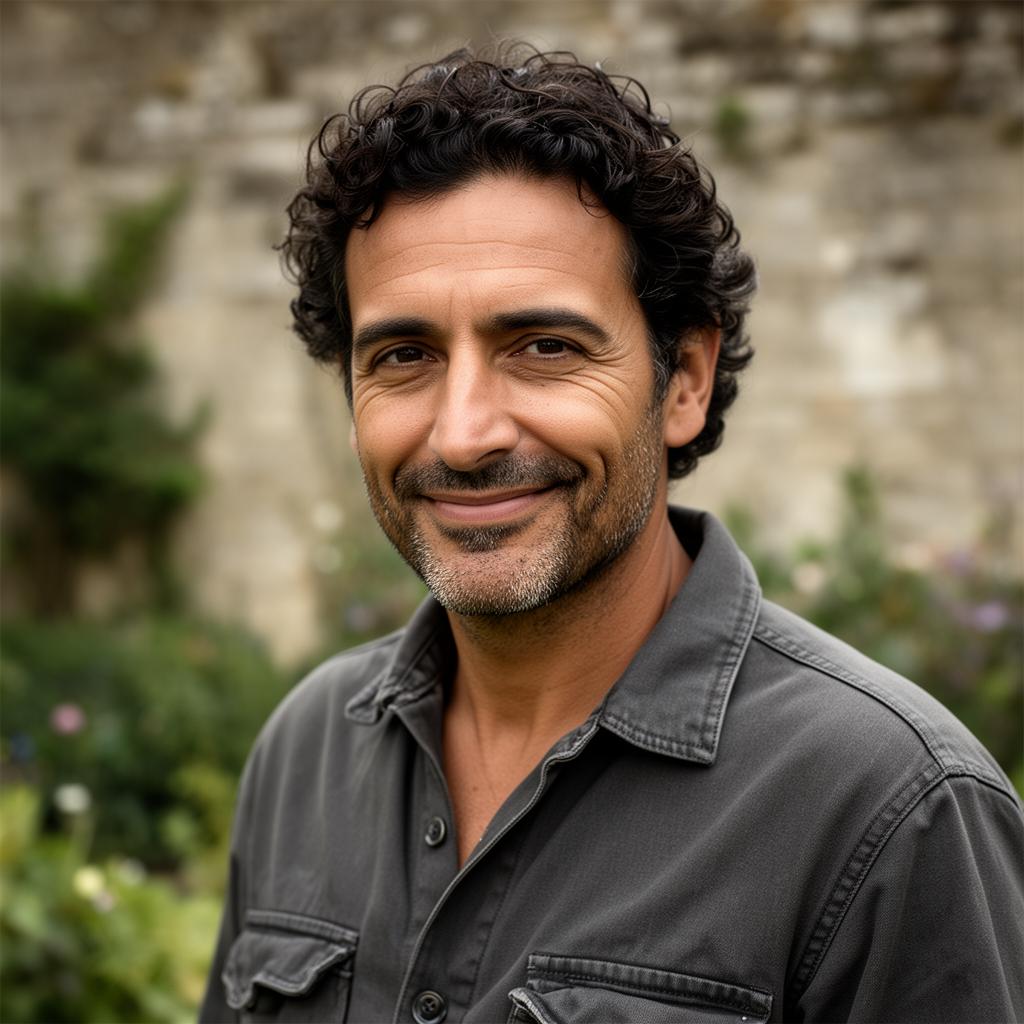 Portrait of Michele, Senior gardener